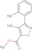 Methyl 4-amino-3-(2-methylphenyl)-1,2-thiazole-5-carboxylate