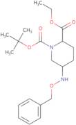 O1-tert-Butyl O2-ethyl (2S,5R)-5-(benzyloxyamino)piperidine-1,2-dicarboxylate