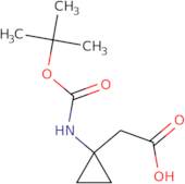 2-(1-{[(tert-butoxy)carbonyl]amino}cyclopropyl)acetic acid