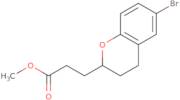 Methyl 3-(6-bromochroman-2-yl)propanoate