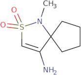 4-Amino-1-methyl-2λ⁶-thia-1-azaspiro[4.4]non-3-ene-2,2-dione