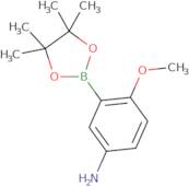 4-Methoxy-3-(tetramethyl-1,3,2-dioxaborolan-2-yl)aniline