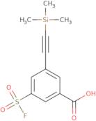 3-Fluorosulfonyl-5-(2-trimethylsilylethynyl)benzoic acid