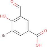 3-Bromo-5-formyl-4-hydroxybenzoic acid