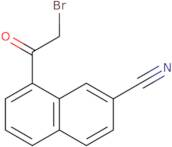 8-(2-Bromoacetyl)naphthalene-2-carbonitrile