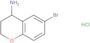 (4R)-6-Bromo-3,4-dihydro-2H-1-benzopyran-4-amine hydrochloride