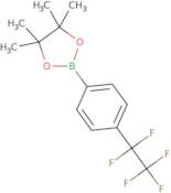 4,4,5,5-Tetramethyl-2-[4-(pentafluoroethyl)phenyl]-1,3,2-dioxaborolane