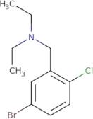N-(5-Bromo-2-chlorobenzyl)-N-ethylethanamine