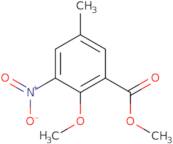 Methyl 2-methoxy-5-methyl-3-nitrobenzenecarboxylate