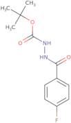 tert-Butyl 2-(4-fluorobenzoyl)hydrazinecarboxylate