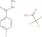 4-Fluorobenzothiohydrazide 2,2,2-trifluoroacetate