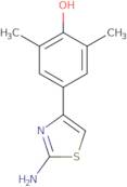 4-(2-Amino-1,3-thiazol-4-yl)-2,6-dimethylbenzenol