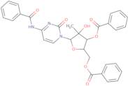 (2R,3R,4R,5R)-5-(4-Benzamido-2-oxopyrimidin-1(2H)-yl)-2-((benzoyloxy)methyl)-4-hydroxy-4-methyltetrahydrofuran-3-yl benzoate