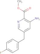 Methyl 3-amino-5-(4-fluorobenzyl)picolinate