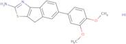 2-Amino-6-(3,4-dimethoxyphenyl)-8H-indeno[1,2-d]thiazole hydroiodide