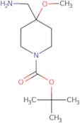 tert-Butyl 4-(aminomethyl)-4-methoxypiperidine-1-carboxylate