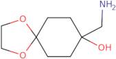 8-(Aminomethyl)-1,4-dioxaspiro[4.5]decan-8-ol