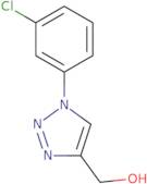 [1-(3-Chlorophenyl)-1H-1,2,3-triazol-4-yl]methanol