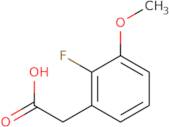 2-(2-Fluoro-3-methoxyphenyl)acetic acid