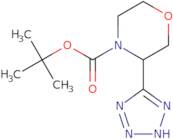 tert-Butyl 3-(1H-tetrazol-5-yl)morpholine-4-carboxylate