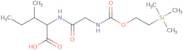 (2S,3S)-3-Methyl-2-[2-({[2-(trimethylsilyl)ethoxy]carbonyl}amino)acetamido]pentanoic acid