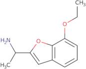 1-(7-Ethoxy-1-benzofuran-2-yl)ethan-1-amine