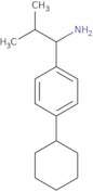 1-(4-Cyclohexylphenyl)-2-methylpropan-1-amine