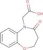 2-(4-Oxo-2,3,4,5-tetrahydro-1,5-benzoxazepin-5-yl)acetic acid