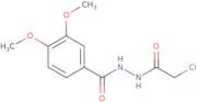 N'-(2-Chloroacetyl)-3,4-dimethoxybenzohydrazide