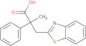 3-(1,3-Benzothiazol-2-yl)-2-methyl-2-phenylpropanoic acid