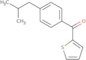 [4-(2-Methylpropyl)phenyl](thiophen-2-yl)methanone