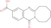 13-Oxo-6H,7H,8H,9H,10H,11H,13H-azocino[2,1-b]quinazoline-3-carboxylic acid