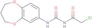 3-(2-Chloroacetyl)-1-(3,4-dihydro-2H-1,5-benzodioxepin-7-yl)urea