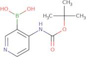 4-(t-Butoxycarbonylamino)pyridine-3-boronic acid