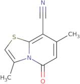 3,7-Dimethyl-5-oxo-5H-[1,3]thiazolo[3,2-a]pyridine-8-carbonitrile