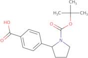 2-(4-Carboxy-phenyl)-pyrrolidine-1-carboxylic acid tert-butyl ester