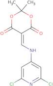 5-{[(2,6-Dichloropyridin-4-yl)amino]methylidene}-2,2-dimethyl-1,3-dioxane-4,6-dione