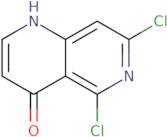 5,7-Dichloro-1H-[1,6]naphthyridin-4-one