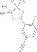 Benzonitrile, 4-fluoro-3-(4,4,5,5-tetramethyl-1,3,2-dioxaborolan-2-yl)-