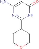 6-Amino-2-(oxan-4-yl)-3,4-dihydropyrimidin-4-one