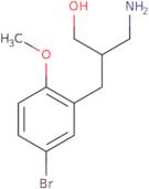 2-(Aminomethyl)-3-(5-bromo-2-methoxyphenyl)propan-1-ol