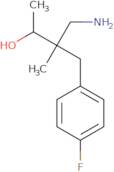 4-Amino-3-[(4-fluorophenyl)methyl]-3-methylbutan-2-ol