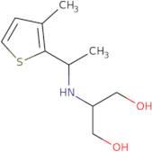 2-[1-(3-Methylthiophen-2-yl)ethylamino]propane-1,3-diol