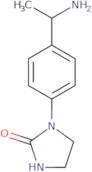 1-[4-(1-Aminoethyl)phenyl]imidazolidin-2-one