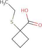 1-(Ethylsulfanyl)cyclobutane-1-carboxylic acid