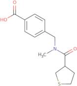 4-((N-Methyltetrahydrothiophene-3-carboxamido)methyl)benzoic acid