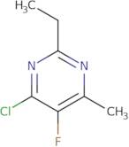 4-Chloro-2-ethyl-5-fluoro-6-methylpyrimidine