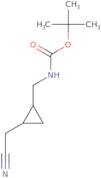 tert-Butyl N-[[2-(cyanomethyl)cyclopropyl]methyl]carbamate