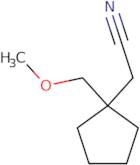 2-[1-(Methoxymethyl)cyclopentyl]acetonitrile