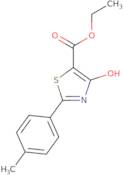 4-Hydroxy-2-p-tolyl-thiazole-5-carboxylicacidethylester